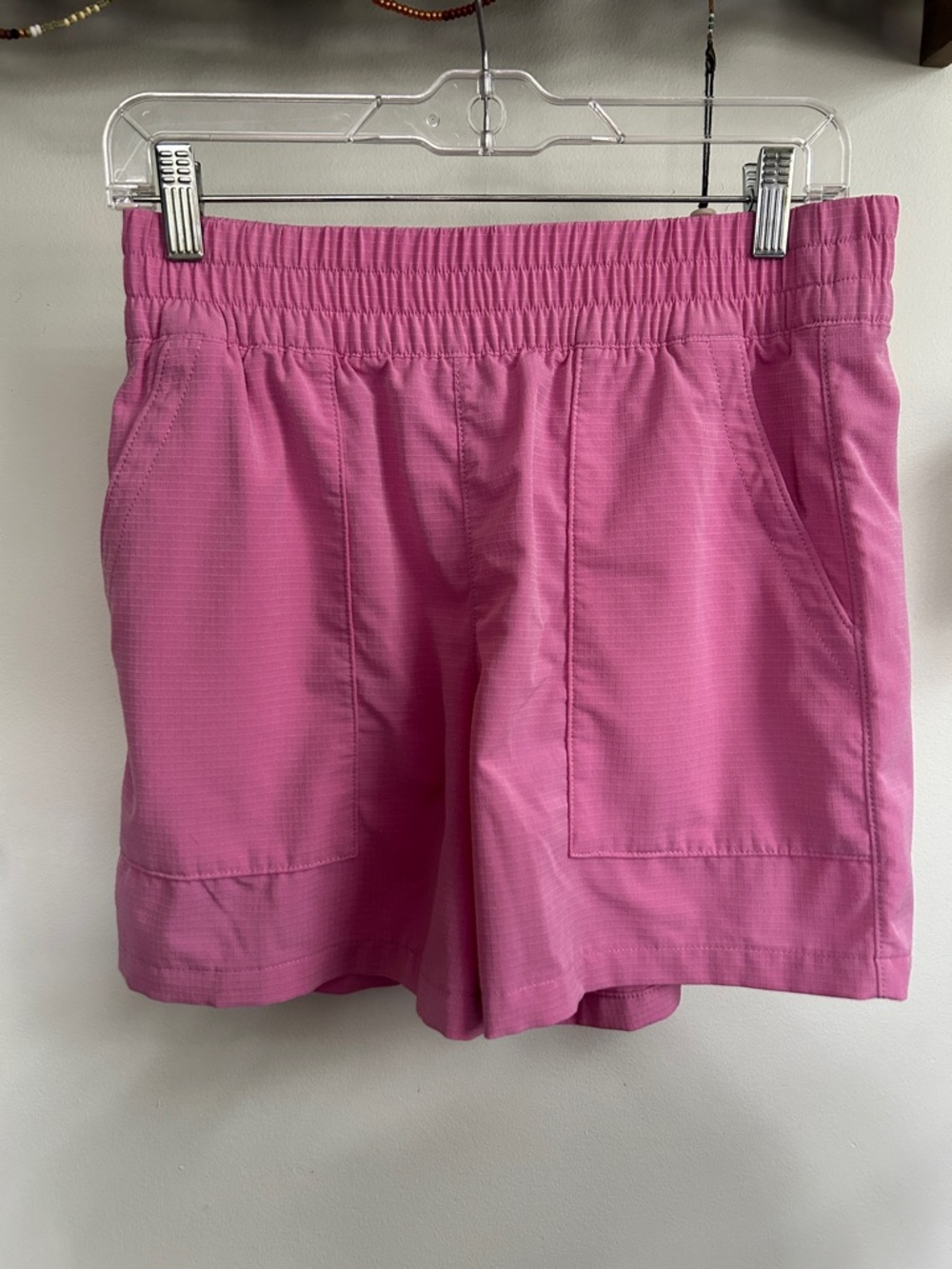 Pink Athleta shorts